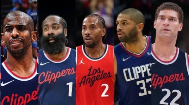 😱恐怖!快船可祭出“碰不得”阵容 平均年龄36.4😨
